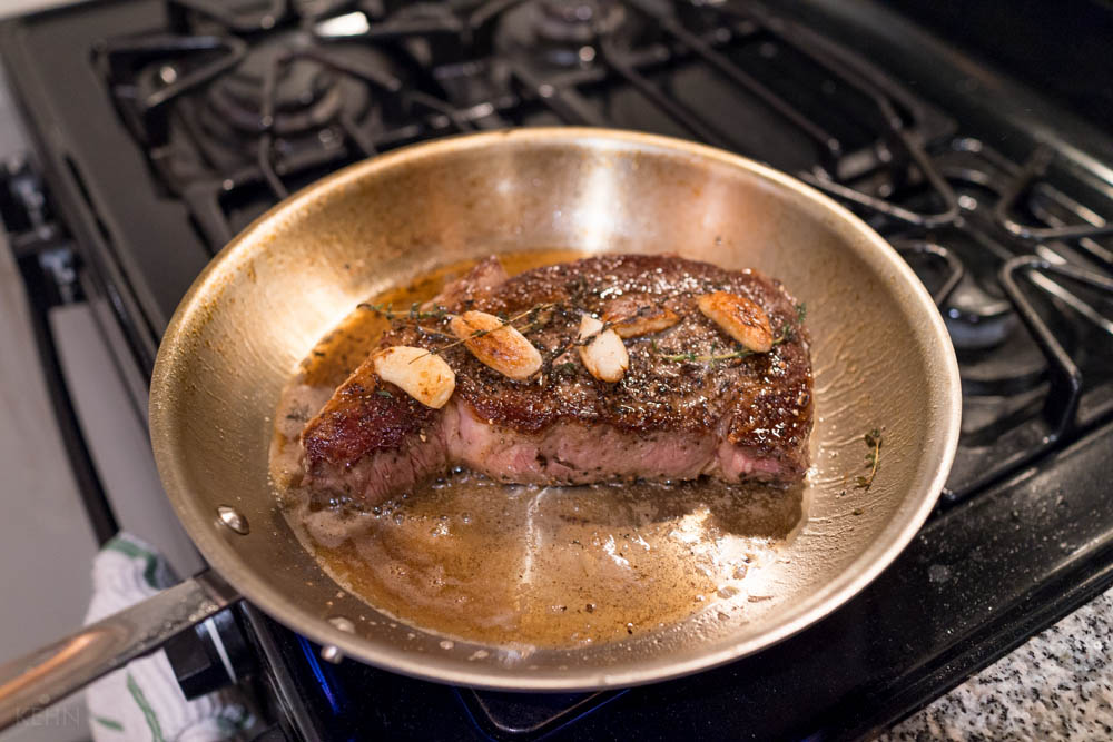 Steak with butter